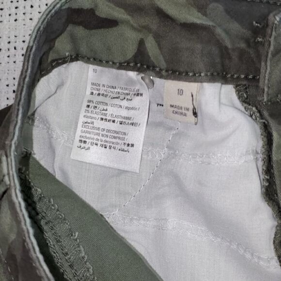 Style & Co. Curvy Skinny Leg Camouflage Sz. 10 Pants with Pockets - Picture 6 of 9